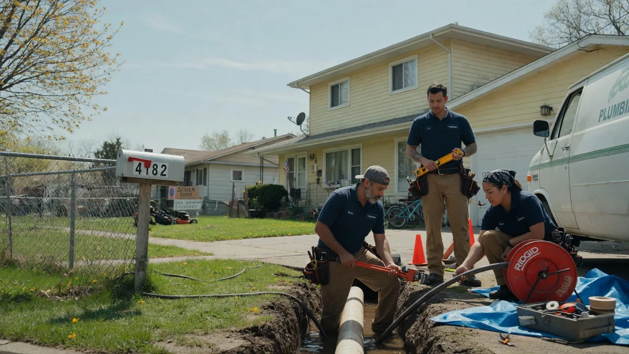 Gas Line Repair in Yorkville, IL near me